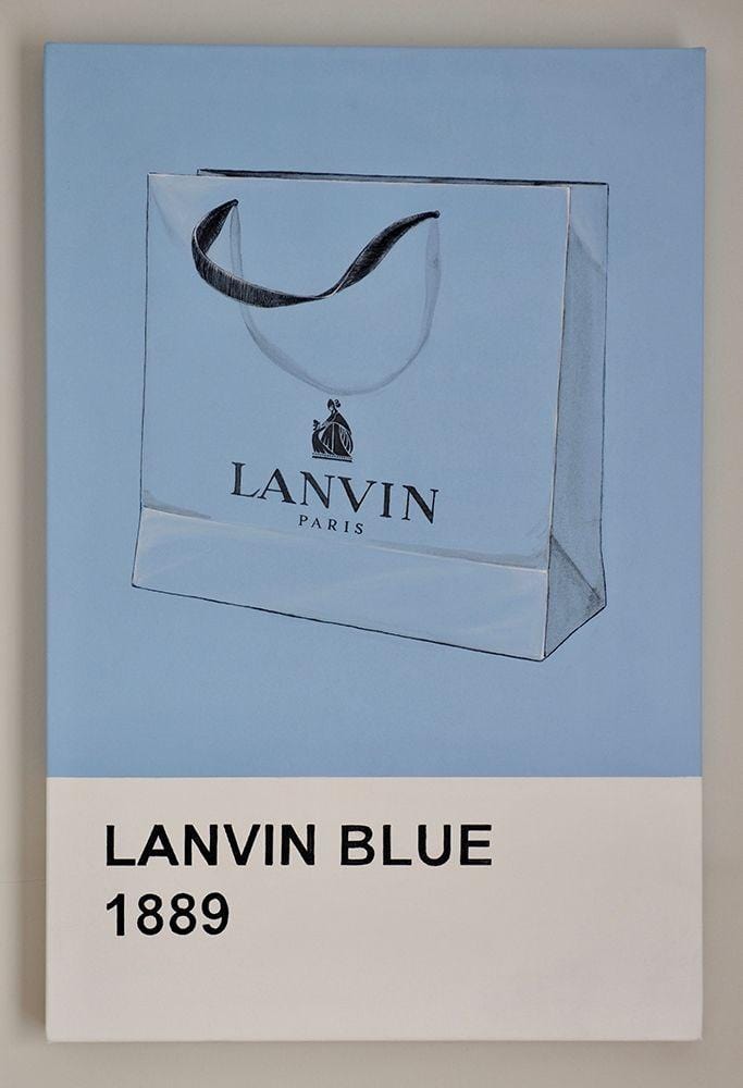 Lanvin Blue Enlarged