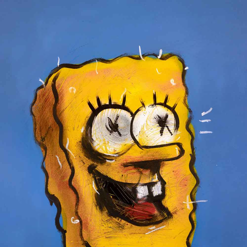 Spongebob and Patrick - Set of Two Prints Enlarged