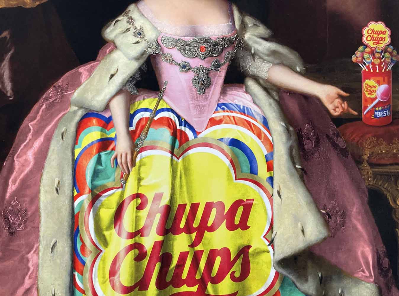 Chupa Chups Enlarged