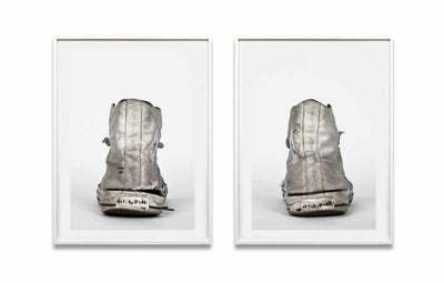 Converse, Silver Hi- Tops by Michael Schachtner Photography Print by Michael Schachtner - Art Republic