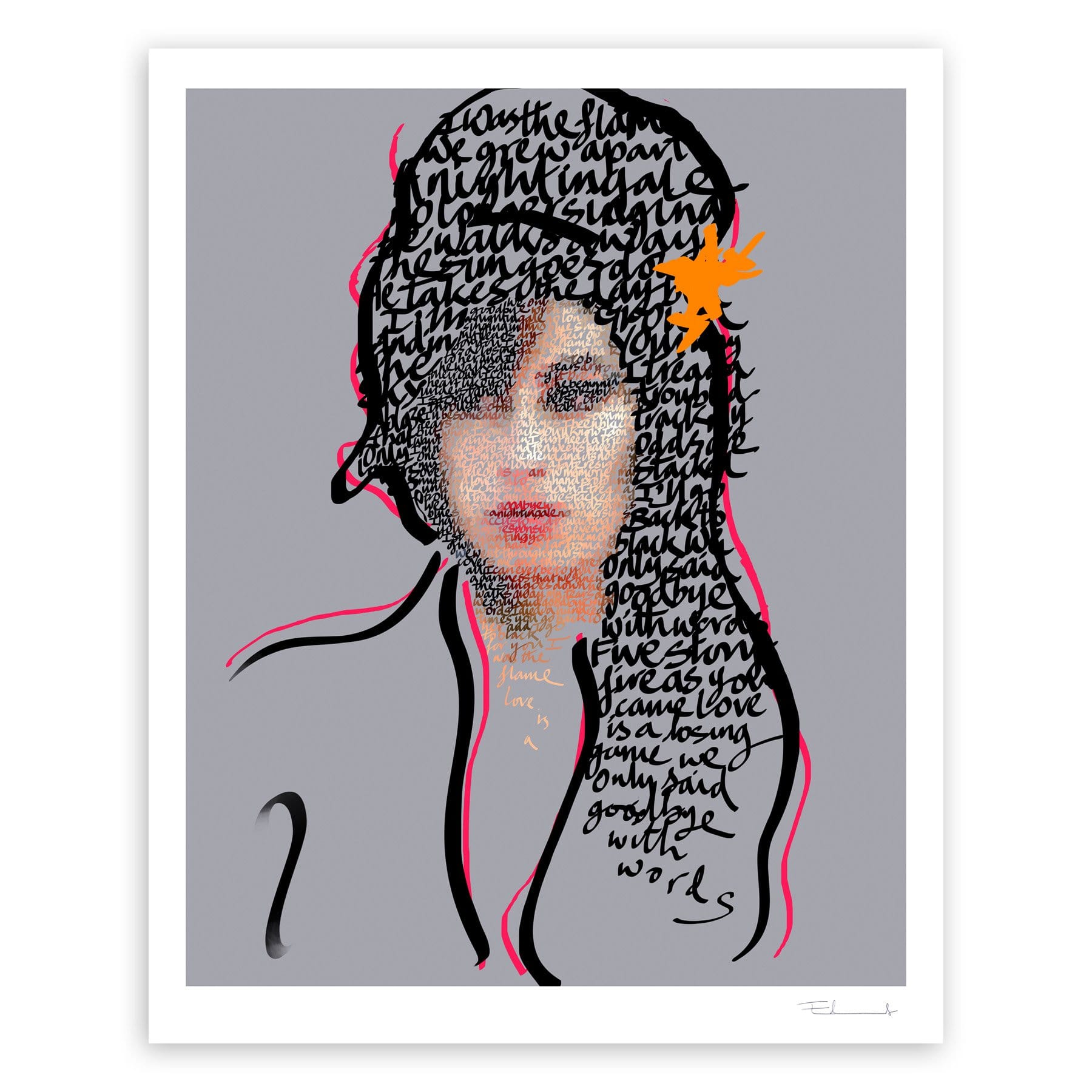 Amy Winehouse Enlarged