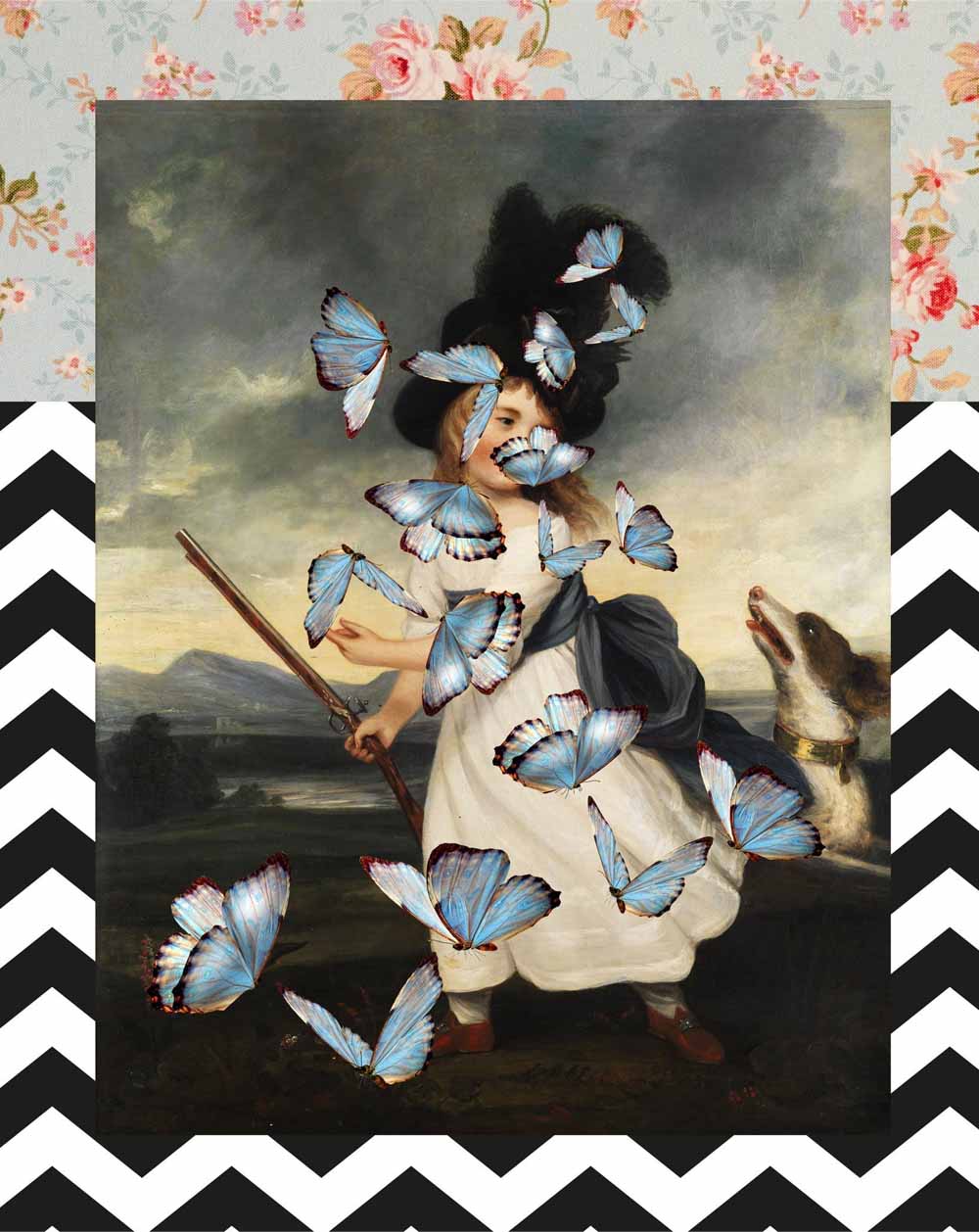 The Butterfly Girls - Ada Enlarged