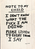 Note to Child - Tea Towel