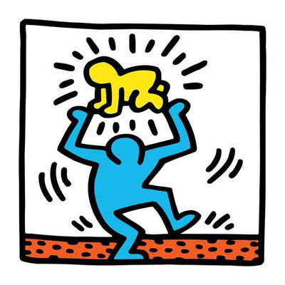 Untitled by Keith Haring Art Print by Keith Haring