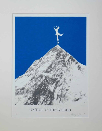 On Top Of The World Art Print by Lene Bladbjerg