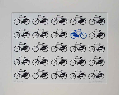 On Your Bike Art Print by Lene Bladbjerg - Art Republic
