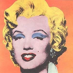 Marilyn Monroe, 1964 - orange Enlarged