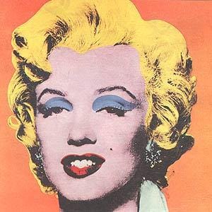 Marilyn Monroe, 1964 - orange (FRAMED) Enlarged