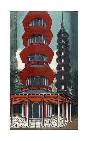 Pagoda at Kew Enlarged