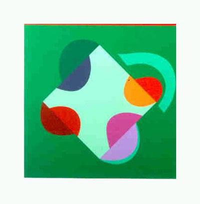 Development of a Square (Green) by Terry Frost - Art Republic