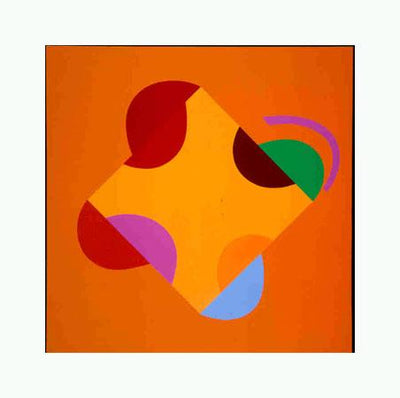 Development of a Square (Orange) by Terry Frost - Art Republic
