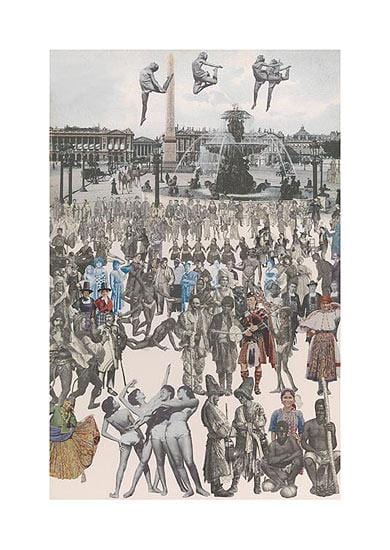 Dancing, Place de la Concorde Art Print by Peter Blake - Art Republic