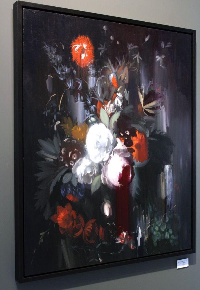 Framed Still Life of Fruit & Flowers after Huysum - Original Enlarged