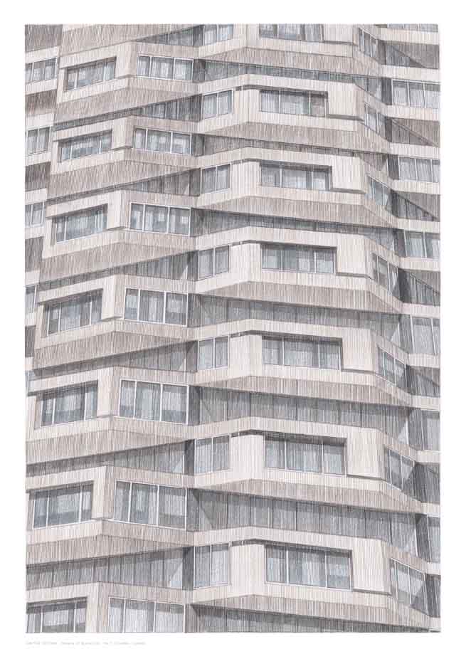 Shapes of Brutalism No. 1 Croydon, London Enlarged