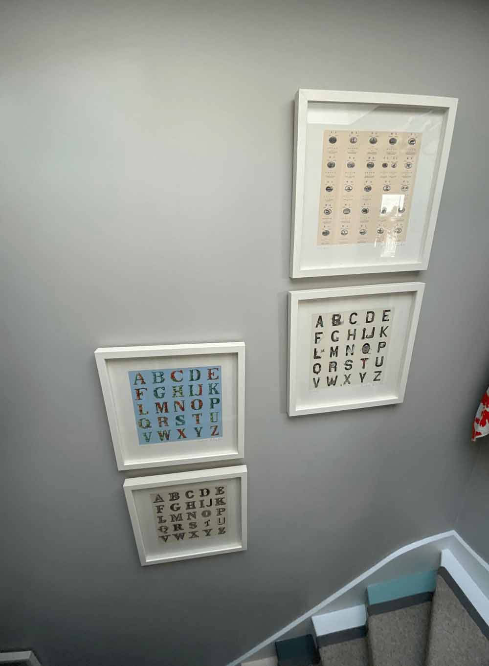 Appropriated Alphabets (Set of 12), 2013 Enlarged