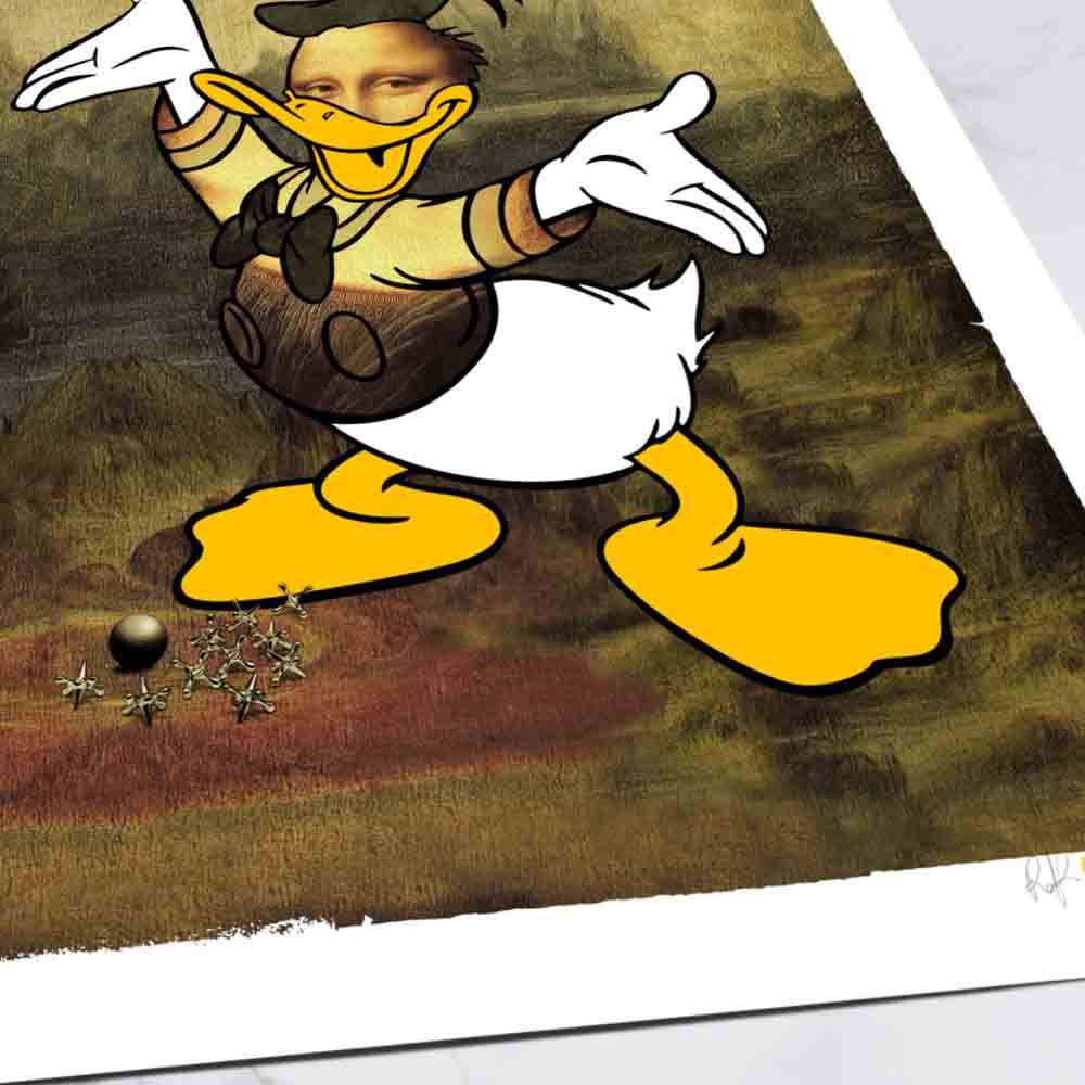 Mona Duck Enlarged