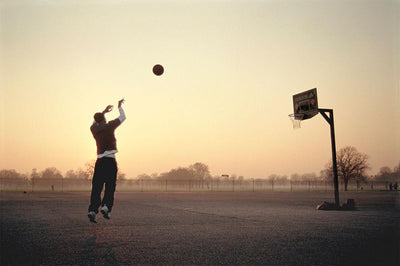 Basketball 1, Clapham by Samuel Hicks Photography Print by Samuel Hicks - Art Republic