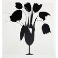 Black Tulips and Vase, 2014