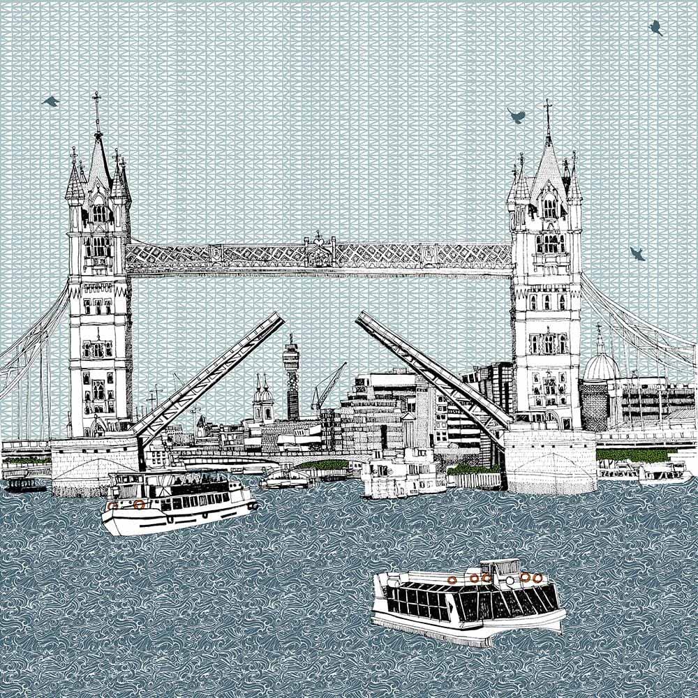Tower Bridge Enlarged