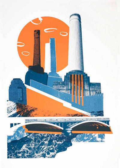 Battersea Power Station Art Print by Underway Studio - Art Republic